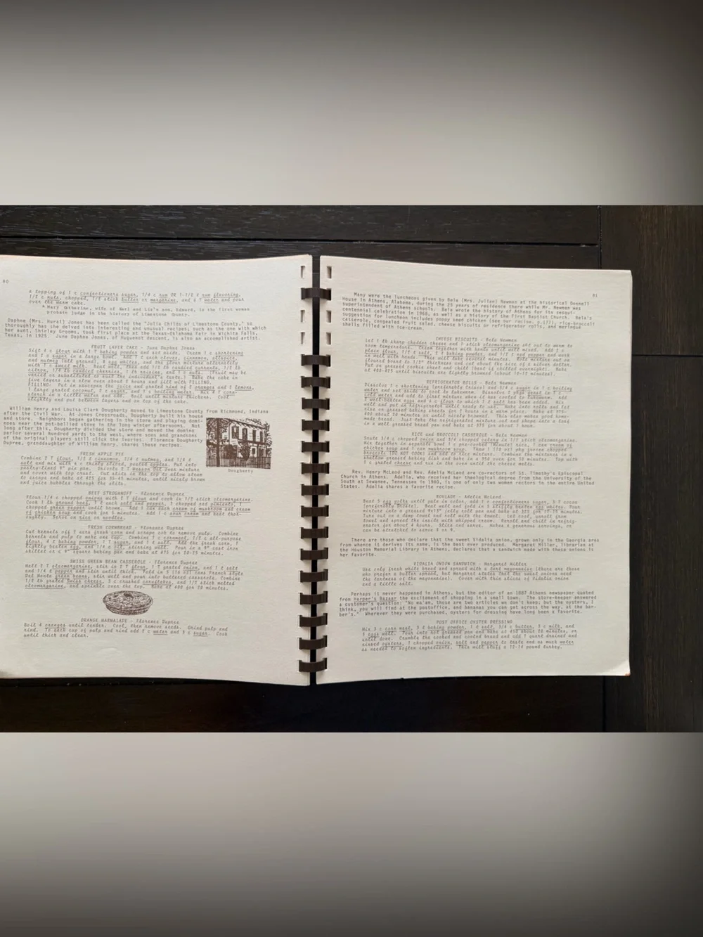 Vintage Heritage Trails Ramblin' Recipes Cookbook